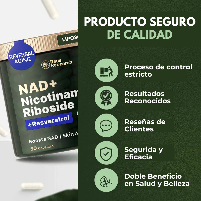 Antiedad y potenciador | NAD Nicotinamide