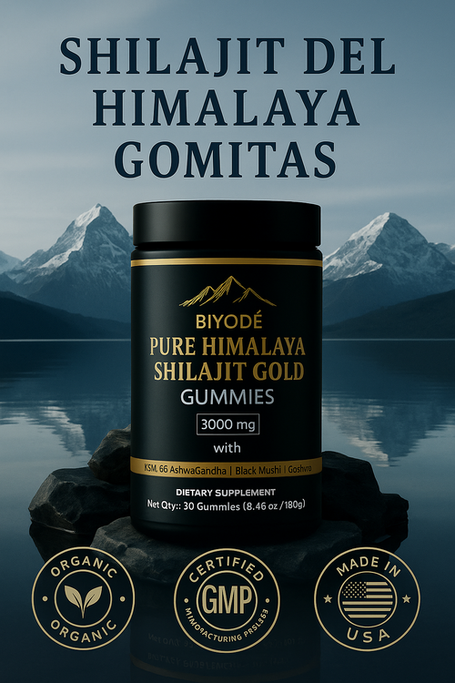 Potenciador Sexual Avanzado | Shilajit Himalaya en Gomitas (60 gummies)